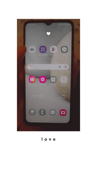 телевизоры led: Samsung Galaxy A12, rəng - Mavi, İki sim kartlı