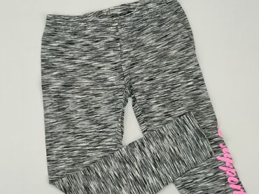 spodnie bojówki dziewczęce: Leggings for kids, 3-4 years, 104, condition - Good