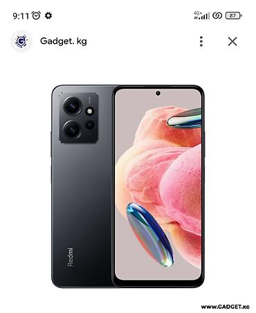 samsung galaxy а52: Redmi, Redmi Note 12, Б/у, 128 ГБ, цвет - Черный, 2 SIM — 1