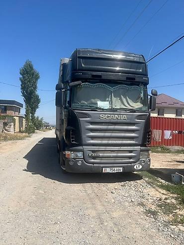 скания 580: Тягач, Scania, 2007 г., Тентованный — 5