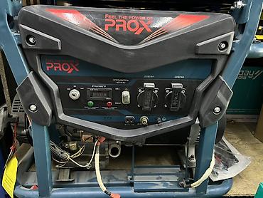 Генераторлор: Бензиновый генератор PROX PRX-7200E Описание: - Мощный переносной — 2
