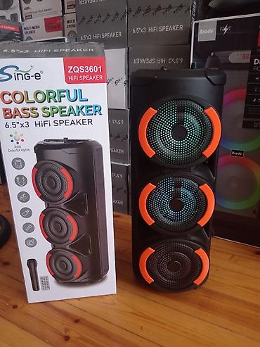 elg kalonka: Daşınan Bluetooth karaoke akustik sistemi Xüsusiyyətlər: - Böyük — 1