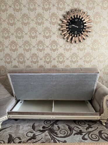 Divanlar: Künc divan, Açılan, Bazalı, Vеlur parça, Çatdırılma yoxdur — 4