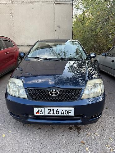 daewoo matiz 1: Toyota Corolla: 2003 г., 1.6 л, Механика, Бензин, Седан — 1