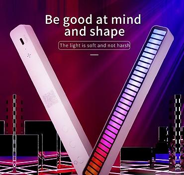 rush wave: RGB светомузыка с датчиком звука На базе ARM процессора 32 LED 8 — 2