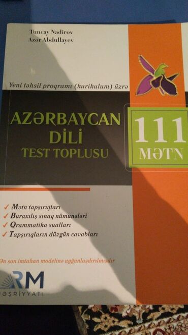 111 metn pdf: 111 mətn RM əla vəziyyətdədir