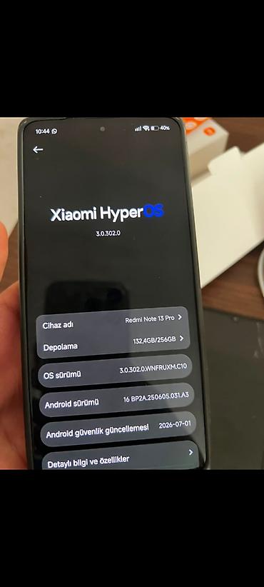 redmi c 13 pro: Redmi Note 13 Pro, 256 GB, rəng - Qara, Sənədlərlə — 4