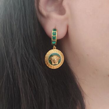 Bijuteriya dəstləri: Versace sırqa qolbaq dəsti orginal qutusu ilə — 12