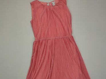 różowa sukienki midi: Sukienka, M, H&M, stan - Dobry
