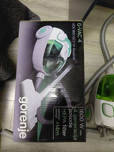 Tozsoranlar: Gorenje G-VAC 4 tozsoran - Güc: 1600W max - Tip: Toz torbasız — 5