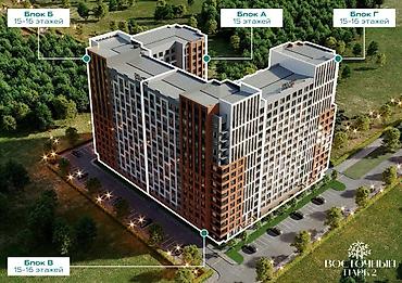 сдаётся квартира мкр тунгуч: 1 комната, 47 м², Тунгуч мкр Элитка, 3 этаж, ПСО (под самоотделку) — 3