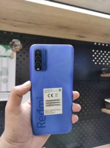 бучный телефон: Xiaomi, Redmi 9T, цвет - Синий, 1 SIM, 2 SIM, eSIM