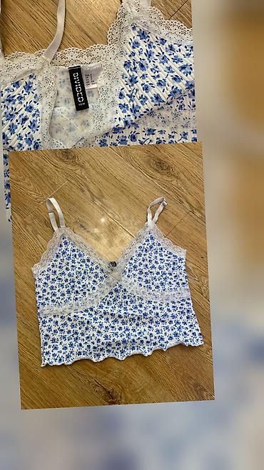 Детская одежда и обувь: H&M Divided brendinin qadınlar üçün krujeva detallı qısa topu. - — 1