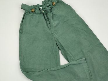 spodnie dresowe damskie eleganckie: Material trousers, L (EU 40), condition - Good