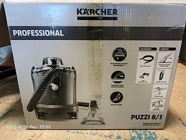 Тиричилик техникасы: Жуучу чаң соргуч Колдонулган Karcher Тазалоо түрү: Нымдуу Толук төлөм — 3