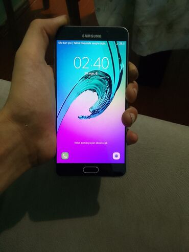 samsung a7 irşad: Samsung Galaxy A7 2016, 32 GB, rəng - Qara, Sensor