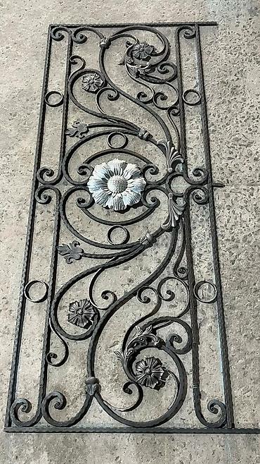 dəmir deşən: H&H DOORS Dəmir dekorativ barmaqlıqlar və panel işləmələri - — 3