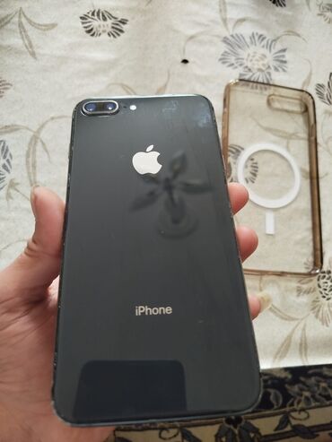 ayfon 6 64: IPhone 8 Plus, 64 GB, Black Titanium, Barmaq izi