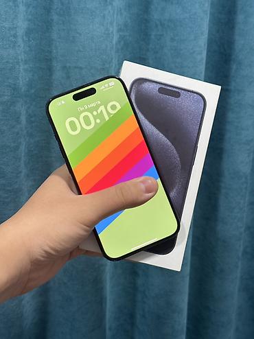 Apple iPhone: IPhone 15 Pro, Б/у, 128 ГБ, Коробка, 88 % — 1