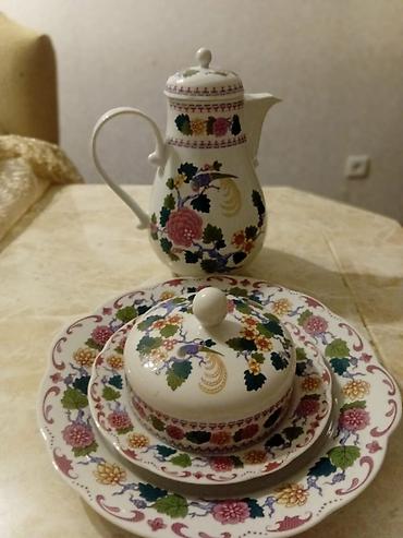 Çay dəstləri və servizlər: Çay dəsti, rəng - Ağ, Farfor, Almaniya — 4