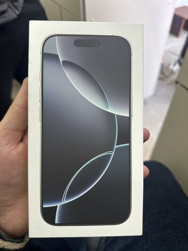 iphone 12 купить бу: IPhone 16 Pro, Новый, 256 ГБ, White Titanium, Кабель, Коробка, 100 %