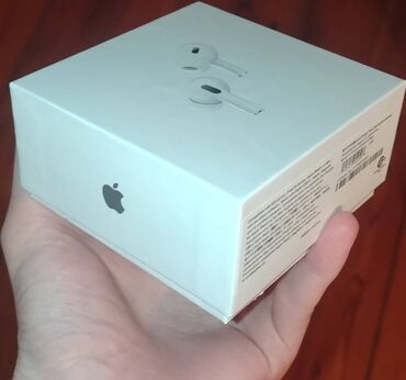 Mikrofonlar: Yeni Simsiz (Bluetooth) Qulaqcıqlar, Apple, rəng - Ağ