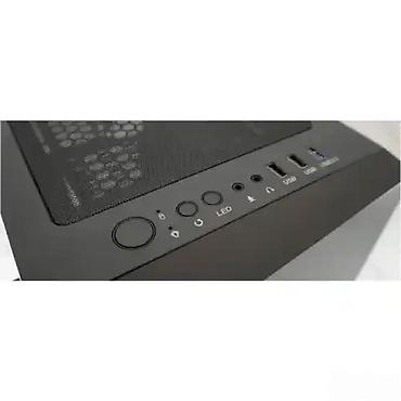 Ostali kompjuterski delovi: PC kućište – ATX/MicroATX, sa RGB LED trakom - Prednji panel sa — 3