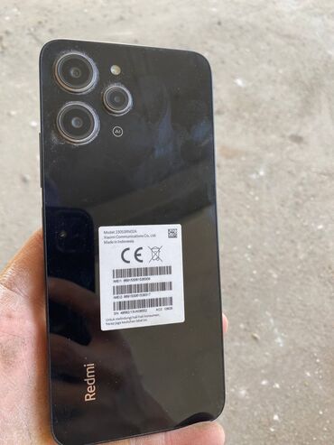 режим 8 а: Realme 12, Колдонулган, 128 ГБ, түсү - Кара, 2 SIM