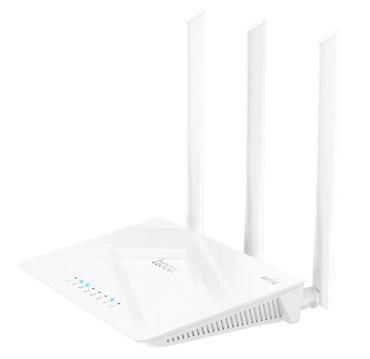 android box: Wi‑Fi роутер Hoco (белый) с 3 внешними антеннами - 3 — 6