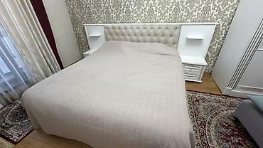 Двуспальные кровати: ЦЕНА ДОГОВОРНАЯ! Кровать двуспальная с мягким изголовьем и — 1