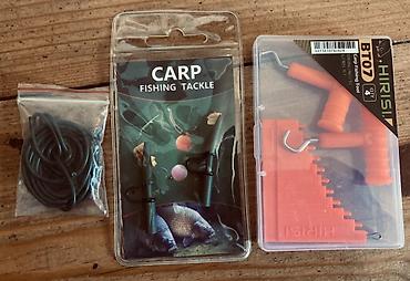 Рыболовная оснастка: Большой набор карповых снастей и аксессуаров + 2 сумки-органайзера — 22