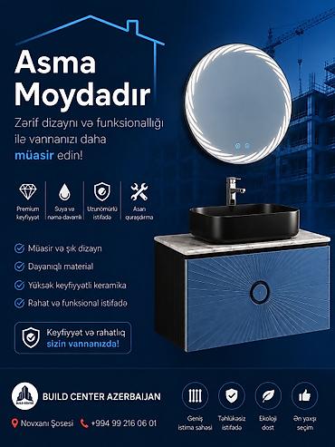 diplomat guzgu: Asma moydadır dəstləri – vannananız üçün müasir və funksional həll — 1