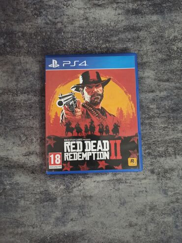 Oyun diskləri və kartricləri: Red Dead Redemption 2, Macəra, İşlənmiş Disk, PS4 (Sony Playstation 4), Ünvandan götürmə, Pulsuz çatdırılma