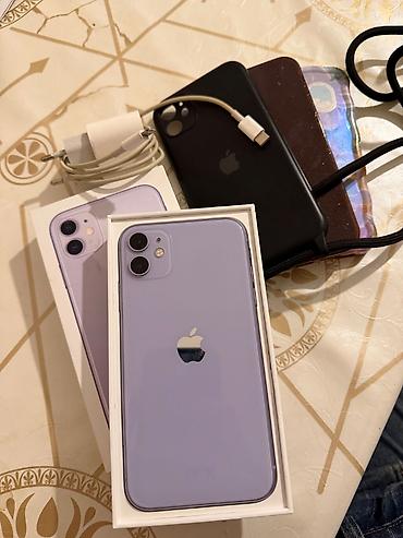 iphone temiri: IPhone 11, 128 GB, Deep Purple, Barmaq izi, Face ID — 3