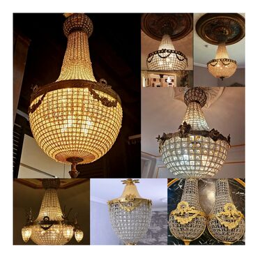 lidl daska za wc: Chandelier, color - Gold