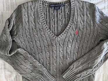 half zip dzemper: Ralph Lauren Sport džemper-original - Model: pleteni džemper sa — 1