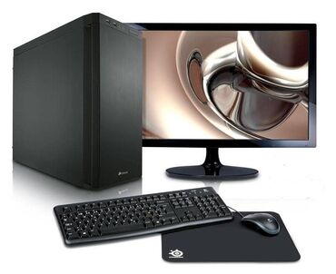 компьютер офисный: Компьютер, ядер - 4, ОЗУ 8 ГБ, Для несложных задач, Новый, Intel Core i3, SSD