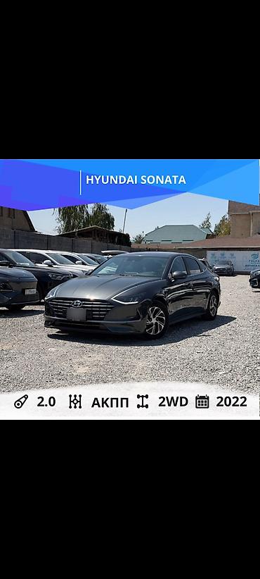 Hyundai: Hyundai Sonata: 2022 г., 2 л, Автомат, Гибрид, Седан — 1