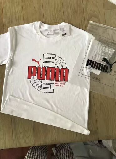 футболка со львом мужская: ПРОДАЕТСЯ ФУТБОЛКА PUMA ни разу не одевали, не подошел по размеру