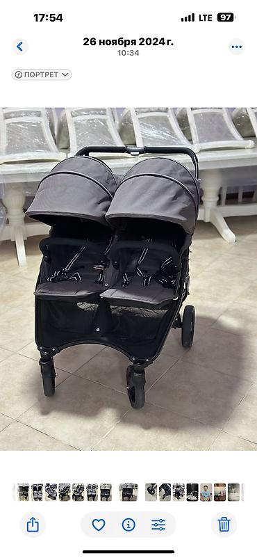 seebaby коляска: Коляска для двойни VALCO BABY SNAP DUO - Два независимых капюшона — 3