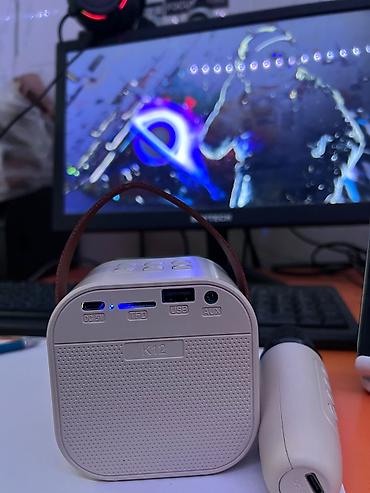 Караоке: K12 portativ Bluetooth akustik sistemi + simsiz karaoke mikrofonu — 2