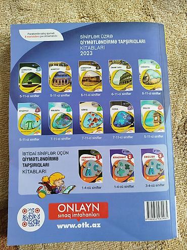 Testlər: Məhsul: 2023 Test Toplusu – Azərbaycan dili və English (I hissə) — 2