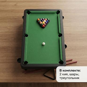 Бильярд столдору: Настольный бильярд «Профессионал» Компактный игровой стол для дома и — 3