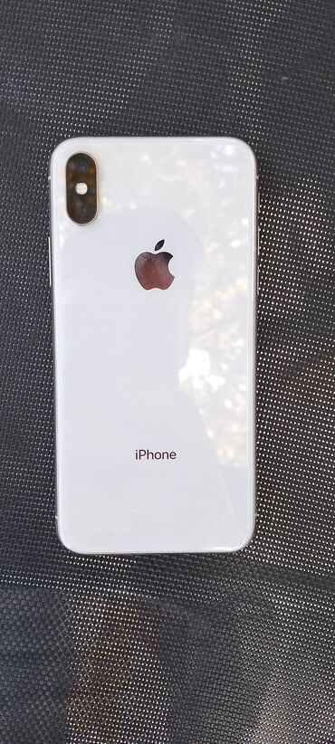 a 20 s: IPhone X, 128 GB, Ağ, Zəmanət, Barmaq izi, Simsiz şarj