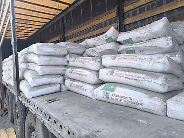 Цемент: Хайдельберг цемент, M-400, цвет - Серый, 50 кг/м³, Оптом — 4