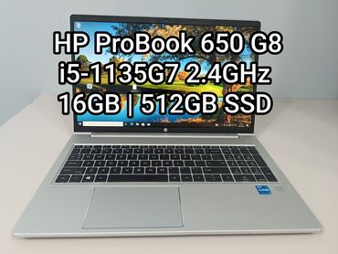 Ноутбуки: Ноутбук, HP, 16 ГБ ОЗУ, Intel Core i5, 15.6 ", память NVMe SSD