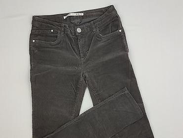 szerokie spodnie pull: Spodnie materiałowe damskie, rozmiar S — 1