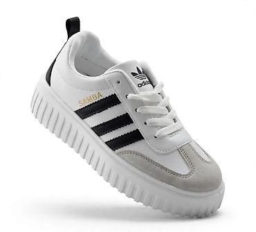 Patike: Adidas Samba patike – bela/ crna varijanta - Model: Samba - — 1