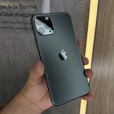 сколько стоит самсунг а 55 в бишкеке: IPhone 11 Pro, Колдонулган, 256 ГБ, Alpine Green, 100 %