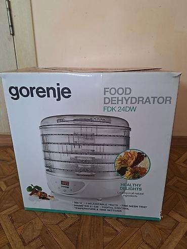 gorenje: Meyvə və tərəvəz qurudan aparat Gorenje, 5 bölməli, Yeni — 3